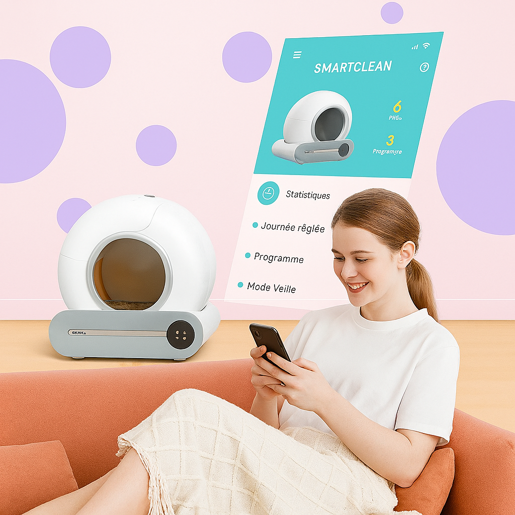 Litière Automatique Intelligente SmartClean