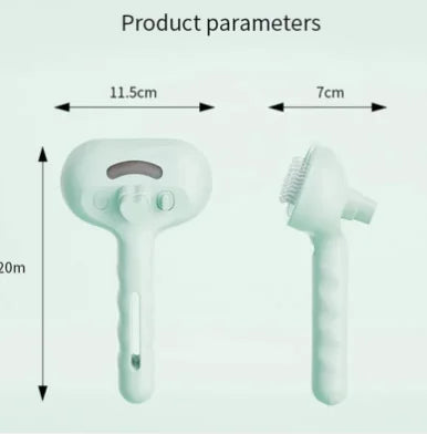 Brosse à Vapeur 3-en-1 pour Animaux