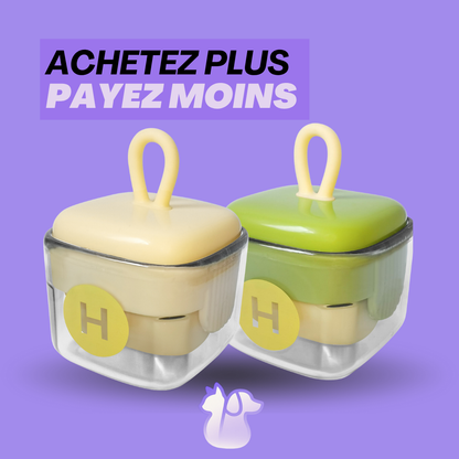 AlmiaLint Roller Mini Rouleau Anti-Peluches Réutilisable – Pour Vêtements, Meubles et Voiture