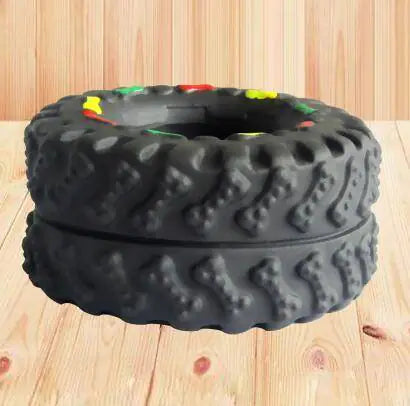 Petite Roue Sonore en Caoutchouc Collé 🐶🎵